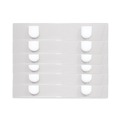 Office Presentation Supplies | Advantus 75329 9 in. x 2 in. Panel Wall Sign Acrylic Name Holder - Clear (6/Pack) image number 2