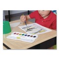 Back to School Sale | Prang X80519 Semi-Moist Washable Watercolor Classic, Glitter, and Metallic Master Pack - Assorted (36-Sets) image number 3