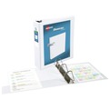 Back to School Sale | Avery 19751 11 in. x 8.5 in. 3 Rings 3 in. Capacity Showcase Economy View Binders with Slant Rings - White image number 1