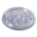 Cups and Lids | Fabri-Kal 000000000009509112 Greenware X-Slot Cold Drink Lids - Clear (1,000/Carton) image number 1