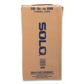 Cups and Lids | SOLO 6SRX-2050 6 oz. Bare Eco-Forward Treated Paper Funnel Cups - White (2500/Carton) image number 2