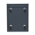 Just Launched | Alera ALEPABBFCH 14.96 in. x 19.29 in. x 27.75 in. 3-Drawers: Box/Box/File Legal/Letter Left or Right File Pedestal - Charcoal image number 4