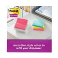 Sticky Notes & Post it | 3M R330-6SSMIA 3 in. x 3 in. Pop-up Note Refill - Supernova Neons Collection Colors (6-Pads/Pack) image number 3