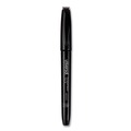 Permanent Markers | Universal UNV07071 Fine Bullet Tip Pen-Style Permanent Marker - Black (1 Dozen) image number 1