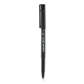 Pens | uni-ball 2013567 ONYX 0.7 mm Strick Roller Ball Pen - Black Ink/Black Barrel/Fine (72/Pack) image number 1