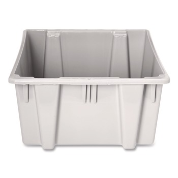 OFFICE AND OFFICE SUPPLIES | Rubbermaid Commercial FG172200GRAY Palletote Box 1.6 cu ft 15.5-in x 19.5-in x 13-in Gray