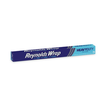 Reynolds Wrap PAC F28028 18 in. x 75 ft. Heavy-Duty Aluminum Foil Roll - Silver