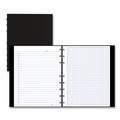 Notebooks & Pads | Blueline A44C.81 96-Sheets 9.25 in. x 7.25 in. Data/Lab-Record Format with Narrow and Quadrille Rule Sections NotePro Quad Notebook - Black Cover image number 2