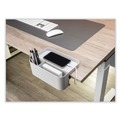 Office Desks & Workstations | Deflecto 400002 9 x 6.17 x 3.5 Standing Desk Organizer - Large/Gray image number 2