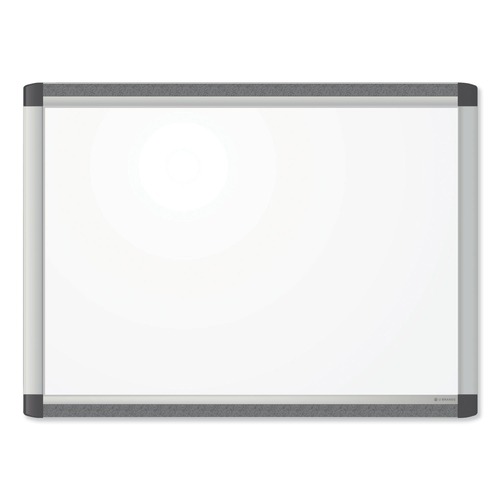 White Boards | U Brands 2804U00-01 PINIT 23 x 17 Magnetic Dry Erase Board - White image number 0
