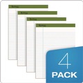 Retail Store Supplies | Ampad 40102R 8.5 x 11.75 Sheets (40) Earthwise by Ampad Recycled Writing Pad - White/Politex Sand Headband (4/Pack) image number 1