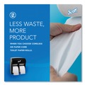 Toilet Paper Dispensers | Scott 44518 11.25 in. x 6.31 in. x 12.75 in. Pro High Capacity Coreless SRB Tissue Dispenser - Black (1/Carton) image number 5