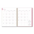 Notebooks & Pads | Blue Sky 137264 11 in. x 8.5 in. 12-Month (Jan to Dec): 2026 Mimi Pink Monthly Planner - Floral Artwork, Pink/Blue/Rose Cover image number 2