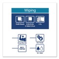 Paper Towels and Napkins | Tork 440245A 4-Ply 8.54 in. x 16.5 in. Unscented Industrial Paper Wiper - Blue (900/Carton) image number 5