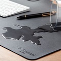 Desktop Organizers | Smead 64828 36in. x 17in. Vegan Leather Desk Pads - Charcoal image number 2