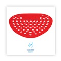 Odor Control | Boardwalk DSP012I072M202143000 Cherry Fragrance Urinal Screen - Red (1 Dozen) image number 3