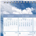 Bulletin Boards | AT-A-GLANCE DMWTE828 12-Month (Jan to Dec): 2026 15 in. x 12 in. Tropical Escape Photography Tropical Escape Wall Calendar - Pale Blue/Multicolor Sheets image number 4