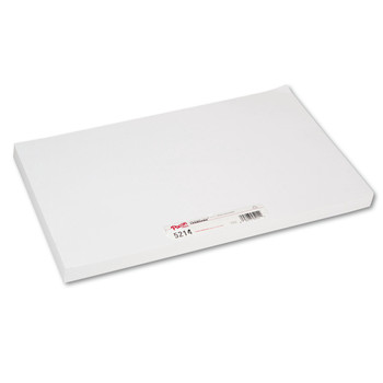 Pacon P5214 12 x 18 Heavyweight Tagboard - White (100/Pack)