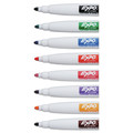 Washable Markers | EXPO 1944748 Fine Bullet Tip Magnetic Dry Erase Marker - Assorted Colors (8/Pack) image number 3