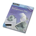 Copy & Printer Paper | Apollo VCG7060E-A 8.5 in. x 11 in. Laser Transparency Film - Black on Clear (50/Box) image number 0
