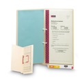 File Folders | Smead 34112 Heavyweight Reinforced End Tab U-Clip Fastener Folders - Letter, Manila (50/Box) image number 2