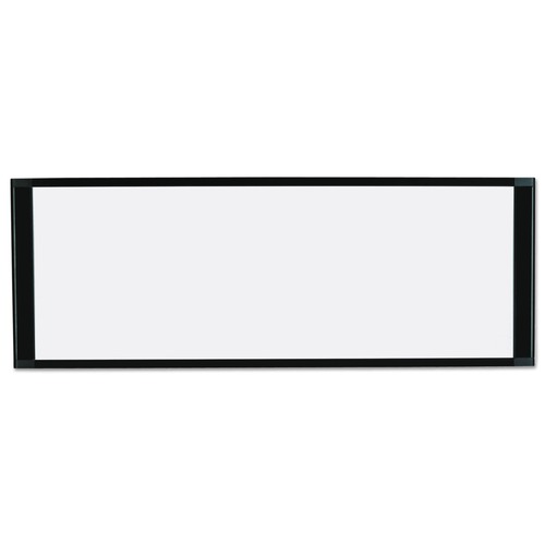 White Boards | MasterVision MA10007705 36 in. x 18 in. Cubicle Workstation Dry Erase Board - White Surface/Black Aluminum Frame image number 0