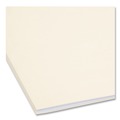 File Folders | Smead 14555 0.75 in. Expansion 2 Fasteners Letter Size Fastener Folders with SafeSHIELD Coated Fasteners - Manila Exterior (50/Box) image number 4