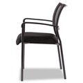  | Alera ALEEK43ME10B Eikon Series 20.86 in. x 24.01 in. x 33.07 in. Stacking Mesh Guest Chair - Black (2/Carton) image number 3