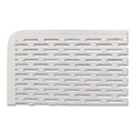 Desk Accessories & Office Organizers | Artistic ART20009WH Urban Collection 8 in. x 8 in. x 7.25 in. 3 Sections Letter Size Files Punched Metal File Sorter - White image number 2