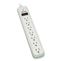 Surge Protectors | Tripp Lite TLP712 7 Outlets 12 ft. Cord 1080 Joules Protect It Surge Protector - Light Gray image number 1