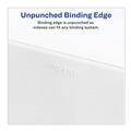 Dividers & Tabs | Avery 01416 11 x 8.5 Preprinted Legal Exhibit P 26-Tab Index Dividers - White (25/Pack) image number 3