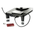 Monitor Stands | 3M MS100B 21.6 in. x 9.4 in. x 2.7 in. to 3.9 in. Supports 33 lbs. Monitor Stand MS100B - Black/Clear image number 4