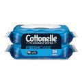 Cleaning Cloths | Cottonelle 35970 1-Ply 3.73 in. x 5.5 in. Fresh Care Flushable Cleansing Cloths - White (84/Pack) image number 0