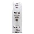 Cups and Lids | Karat C-KC78TS 8 oz. to 10 oz. Cold Cup X Straw Hole PET Lids - Clear (1000/Carton) image number 2