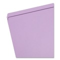 File Folders | Smead 17410 0.75 in. Expansion Reinforced Top Tab Colored File Folders - Lavender/Legal Size (100/Box) image number 1
