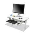 Office Desks & Workstations | 3M SD60W 35.4 in. x 23.2 in. x 6.2 in. to 20 in. Precision Standing Desk - White image number 3