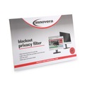 Back to School Sale | Innovera IVRBLF24W 16:10 Aspect Ratio Blackout Privacy Filter for 24 in. Widescreen Flat Panel Monitor image number 1