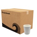 Cups and Lids | Boardwalk BWKDW8HCUP 8 oz. Double-Walled Paper Hot Cups - White (500/Carton) image number 0
