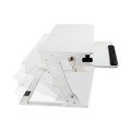 Office Desks & Workstations | 3M SD60W 35.4 in. x 23.2 in. x 6.2 in. to 20 in. Precision Standing Desk - White image number 1