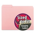 File Folders | Smead 10263 0.75 in. Expansion Interior File Folders - Pink/Letter Size (100/Box) image number 3