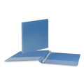 Just Launched | Universal UNV20713 11 in. x 8.5 in. 1 in. Capacity 3 Rings Slant D-Ring View Binder - Light Blue image number 3