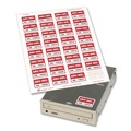 Labels | Avery 06570 1.25 x 1.75 Permanent ID Labels with Sure Feed Technology - White (480/Pack) image number 1