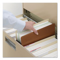 File Folders | Smead 73208 3.5 in. Expansion Letter Size Easy Grip Pockets - Redrope (25/Box) image number 6