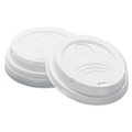 Just Launched | Dixie D9538 8 oz. Dome Hot Drink Lids - White (1000/Carton) image number 3