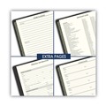 Notebooks & Pads | AT-A-GLANCE 70120G05 8.75 in. x 7 in. 12-Month (Jan to Dec): 2025 Recycled Monthly Planner with Perforated Memo Section - Black Cover image number 3
