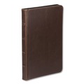 Notebooks & Pads | Samsill 70836 11 in. x 8.5 in. Dark Brown Vinyl Vintage Hardback Zipper Portfolio image number 1