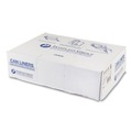 Just Launched | Inteplast Group S434817N 60 gal. 17 microns 43 in. x 48 in. High-Density Interleaved Commercial Can Liners - Clear (25 Bags/Roll, 8 Rolls/Carton) image number 4