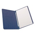 Report Covers & Pocket Folders | Oxford 12902 8.5 in. x 11 in. Heavyweight PressGuard and Pressboard Report Cover - Light Blue image number 3