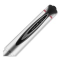 Back to School Sale | uni-ball 65802 1 mm Bold Stick Red Ink 207 Impact Gel Pen - Silver/Black/Red Barrel (1-Dozen) image number 4