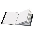 Sheet Protectors | Cardinal 50132CB ShowFile 12 Letter-Size Sleeves Display Book with Custom Cover Pocket - Black image number 2